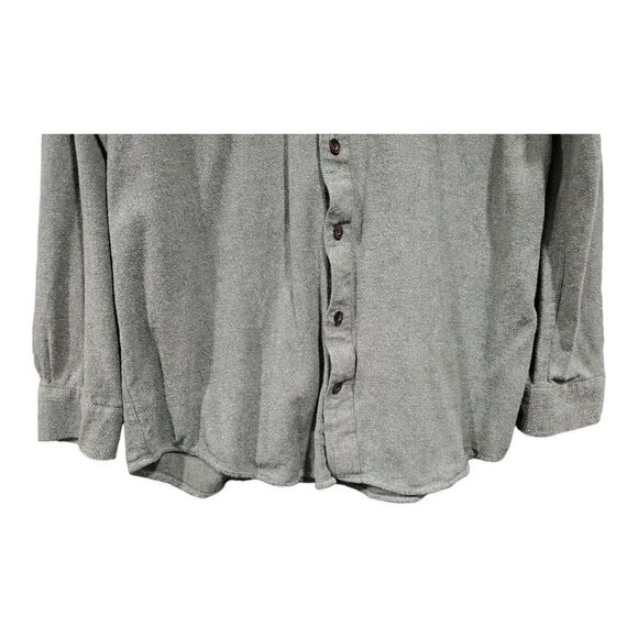 Duluth Trading Co. Men's Long-Sleeved Button-Down Green Shirt Gusseted Arm Sz LT - Picture 5 of 11